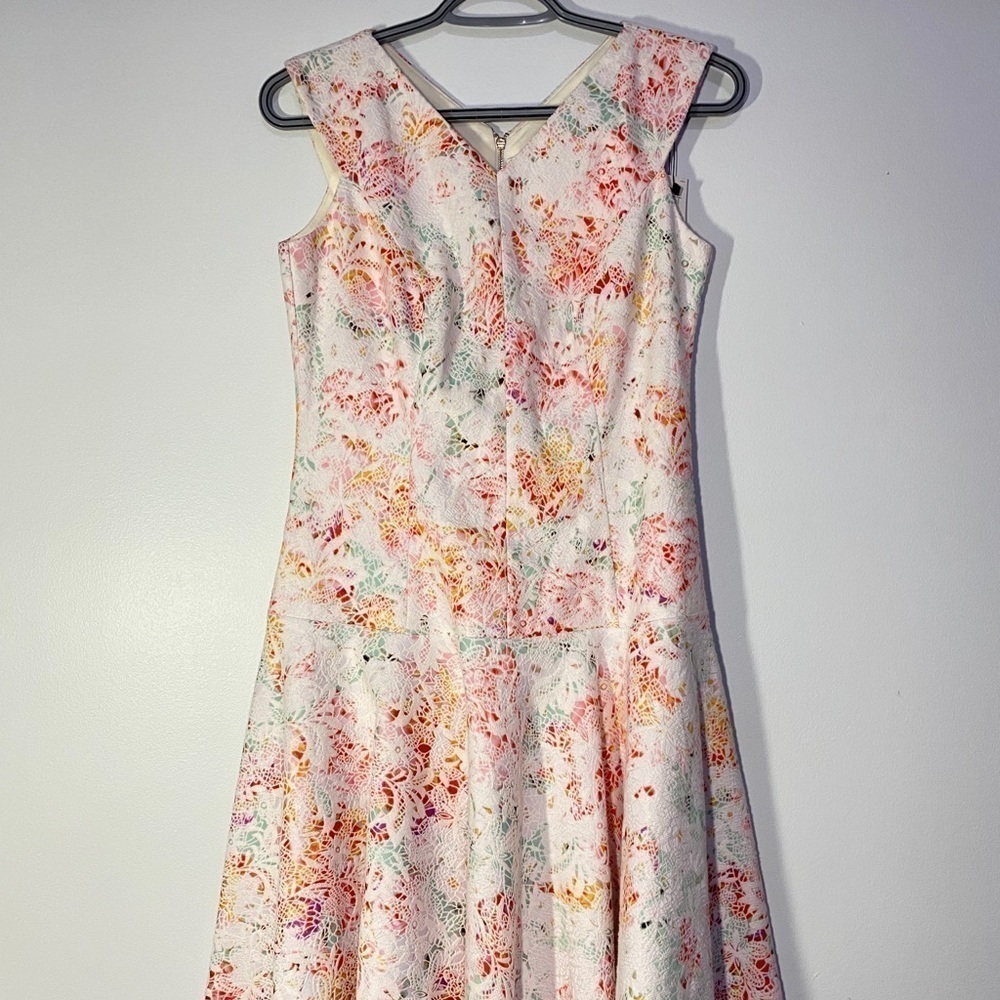 🍋NWT Ann Taylor LOFT Sleeveless Floral Dress - Picture 2 of 8